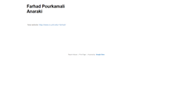 Desktop Screenshot of pourkamali.com