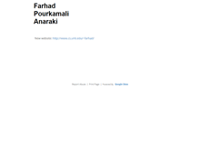 Tablet Screenshot of pourkamali.com